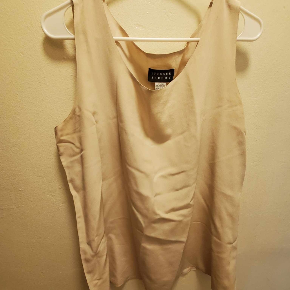 Spenser Jeremy Cream Tank Top